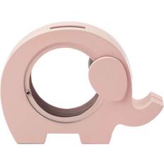 Noa Kids's Forkromet Sparebøsse Elefant Lyserød