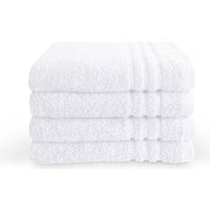 Badhanddoeken Byrklund Handdoek 50x100 cm 500gram Wit 6 stuks