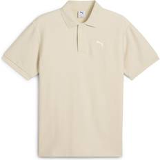 Puma Unisex Pikétröjor Puma Premium Essentials Relaxed Jacquard Polo Unisex T-Shirt - White
