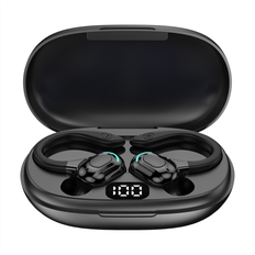 Sans Soucis Earhook Bluetooth Headset AI Translation Black
