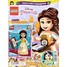 LEGO Disney Princess Magazine Issue 16 with Belle Minifigure Foil Pack 302108