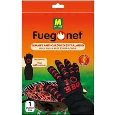 Black Work Gloves Masso Long Heat Protector Gloves