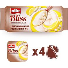 Muller Muller Bliss Whipped Greek Style Yogurt Lemon Meringue Pie 4 x 100G