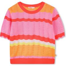 Orange Striktrøjer BillieBlush Pullover - Lysegul/Orange/Koral