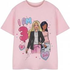 Barbie Girls 3rd Birthday T-Shirt - Pink