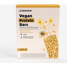 Food & Drinks Decathlon Banana And Peanut Vegan Protein Bars X4