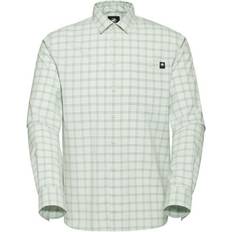 Mammut Skjortor Mammut Lenni Longsleeve Shirt - Herr Silver Sage/Strata