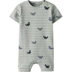 S UV-dragter Børnetøj Name It Aqua Sunsuit Vroels - Gray Crabs