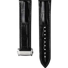 Hamilton Watch Straps Hamilton Strap Jazzmaster Aligator Leather Black