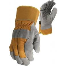 Unisex Adult Winter Rigger Gloves - Yellow/Grey