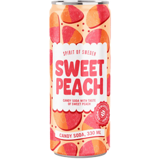 Läsk Sweet Peach Läsk 33 cl 33cl
