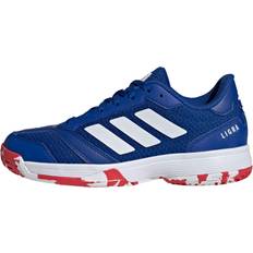 Adidas Indoor Sport Shoes adidas Ligra 8 Indoor Shoes Kids - Royal Blue/Cloud White/Pure Ruby