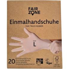 Tunna Latexhandskar 20-pack - Naturlatex