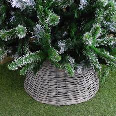 Grey Christmas Tree Skirts Samuel Alexander Medium Willow In A Grey Wash Christmas Tree Skirt