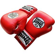 Martial Arts Sportx Prize Ring Boxing Gloves Laced Red 14oz