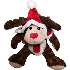 Sitting Plush Christmas Reindeer 30 x 30 x 30 cm