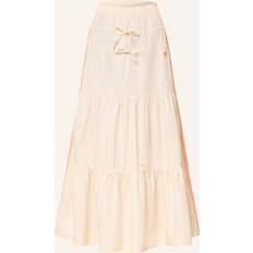 Wool Skirts adidas Originals Rock Summer Glow - Ecru/Orange