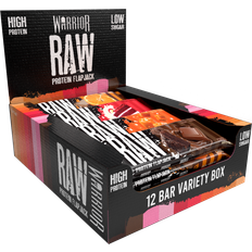 Warrior Raw Protein Flapjack Bars x 75g Each Packed with 20g 12 pcs