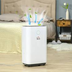 Homcom 20L Day Portable Quiet Dehumidifier