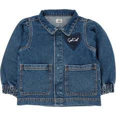 Copenhagen Colors Jeansjacka - Hearts - Indigo Blue