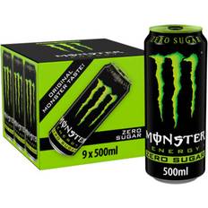 Monster Energy Drink Zero Sugar 9 x 500ml