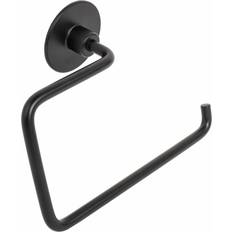 Porta asciugamani Porta Asciugamani Ad Anello In Acciaio Verniciato Wind Black
