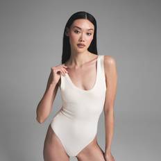 SKIMS Tank Bodysuit - White
