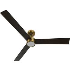 Lucci Air Lucci Air DC Ceiling Fan Climate IV Brass with LED & Remote
