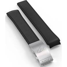 Watch Straps Doxa Strap Sub 300 Rubber Black With Folding Clasp