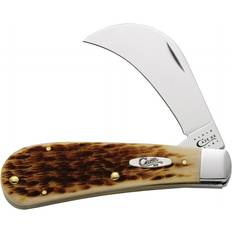 Case Cutlery Hawkbill Amber Bone Fickkniv