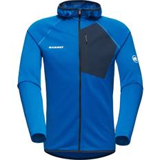 Mammut Overtøj Mammut Aenergy Light ML Hooded Jacket Fleecejakke - Blå