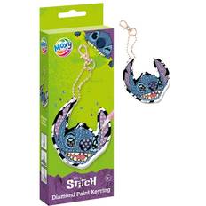 Diamond Paintings grafiX Green Disney Stitch Diamantmaleri Nøglering Sæt Til Børn