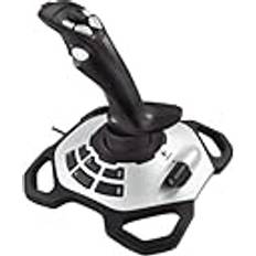 Vita Flygkontroller Logitech G Extreme 3D Pro 942-000031 Joystick Svart Vit
