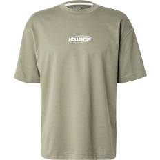 Hollister Cooling T-shirt Med Boxig Passform Och Logga - Grön