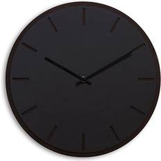 Eg - Sort Ure Hemverk Ø38 cm Nero Mørk Eg/Sort Viser Vægur