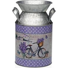 Lilac Metal Bicycle 13 x 15.5 x 21 cm