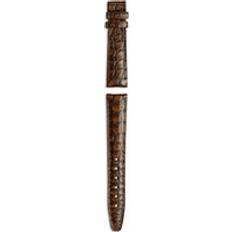 Watch Straps IWC Strap Aligator Dark Brown For Butterfly Clasp XXS