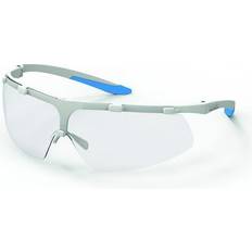 White Eye Protections Uvex Super Fit CR Schutzbrille - Weiß/Hellblau