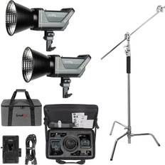 Lighting & Studio Equipment Smallrig RC 220D 260W Daylight COB LED Video 2-Light