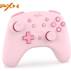 Game Controllers Aihontai Pink PXN 9607X Wireless Controller Wake Up Support NFC Amiibo Gamepads