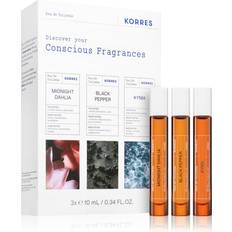 Korres Discovery Black Pepper & Kyma & Midnight Dahlia Set