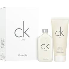 Calvin Klein CK One Duft Duftset Eau de Toilette 50 ml Body Wash 100 ml Unisex Frisch
