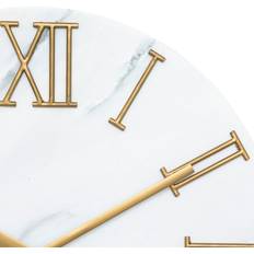Atmosphera Alisha Marble Effect 56 cm White Wall Clock