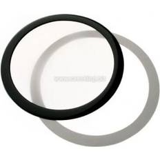 DEMCiflex Round Dust Filter 225mm Black White