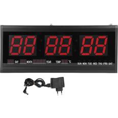 Tomtop Jms Large Modern LED Digital Date Wall Clock