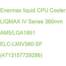 Enermax Liquid CPU Cooler LIQMAX IV Series 360mm AM5/LGA1851
