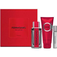 Ferragamo Gåvoboxar Ferragamo Red Leather Presentförpackning för Män