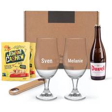 Your surprise Ölpaket Med Graverade Glas Ölglas