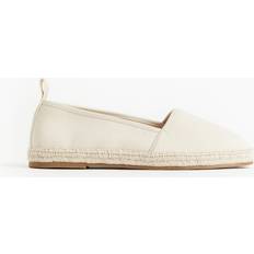 Dam - Vita Espadriller H&M Espadrillos I Canvas - Hvid
