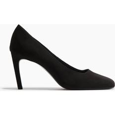 42 - Återvunna material Pumps H&M Pumps Med Fyrkantig Tå - Svart